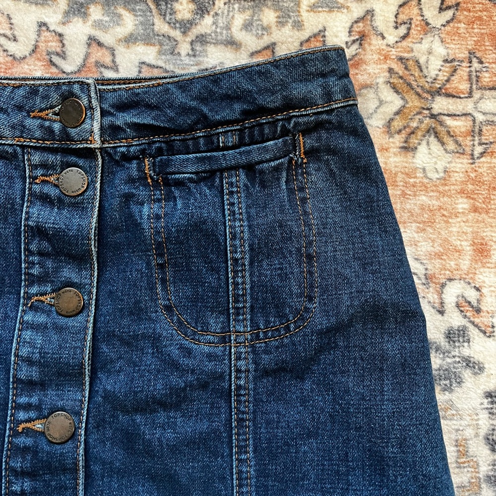 Topshop denim skirt - Picture 2 of 11